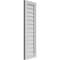 Ekena Millwork Vertical Surface Mount PVC Gable Vnt: Non-Functional, w/2"W x 1-1/2"H, Brickmould Frame, 12"W x 40"H GVPVE12X4002SN - alternate 2
